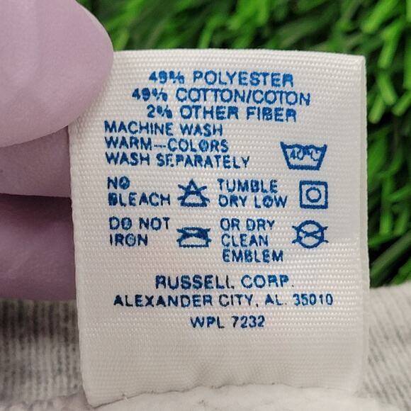 Vintage 90s Duke University Sweatshirt Womens XL 23x26 Blue-Devils USA - Picture 7 of 14